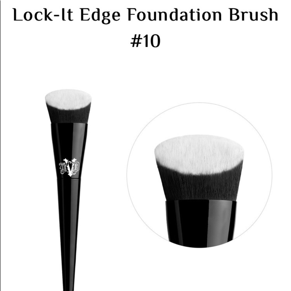 KVD Lock It Edge Foundation Brush # 10
